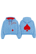 BLUE AYCE OF SPADE JACKET