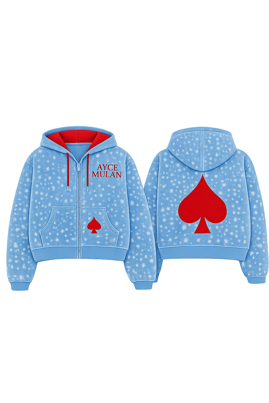 BLUE ACE OF SPADE JACKET